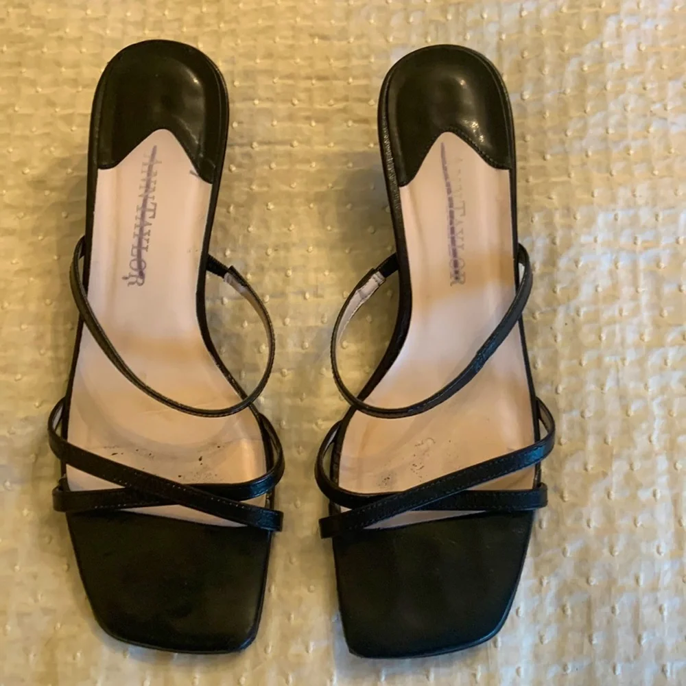 Ann Taylor Kitten Heal Sandals - Picture 1 of 6